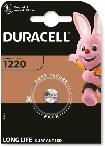 DURACELL DL1220 BATTERIA A LITIO A BOTTONE 3V CONF 1 Pz.